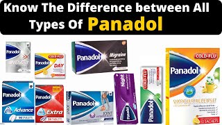 Difference between All Types of Panadol | paracetamol | panadol Uses | panadol tablets |