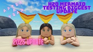 H2O MERMAID TESTING BIGGEST UPDATE l ROBLOX l PLAY WITH IVY