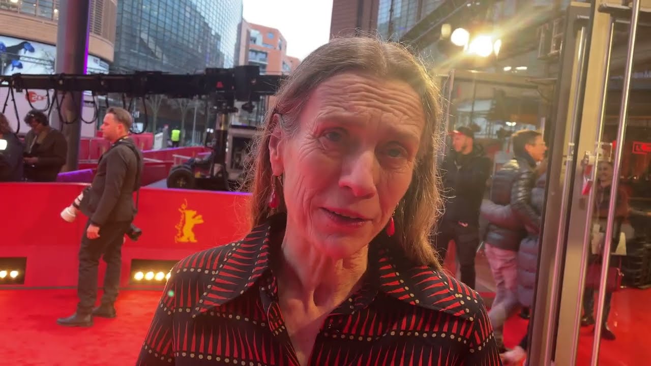 Mariette Rissenbeek talks to filmfestivals.com Bruno Chatelin on her red carpet Berlinale 2023