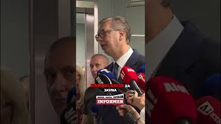 Aleksandar Vučić obilazi radove i izgradnje Kliničkog centra Srbije.