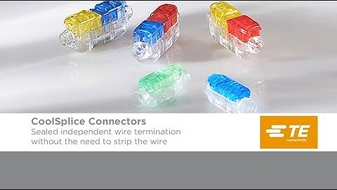 TE CoolSplice Connectors