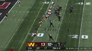 Matt Ryan Touchdown pass to Cordarrelle Patterson! -NFL Week 4