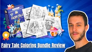 Mega Bundle of DFY Coloring Pages With PLR! [Fairy Tales Coloring Bundle Review]