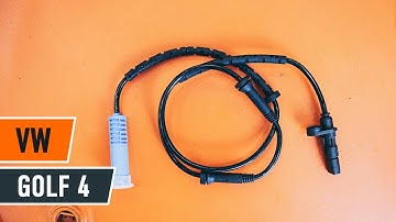 Comment remplacer capteurs ABS sur VW GOLF 4 [TUTORIEL AUTODOC]
