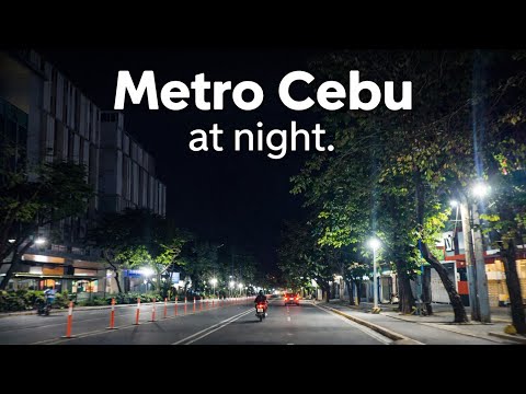 Metro Cebu at Night 🇵🇭 | Relaxing Driving Tour