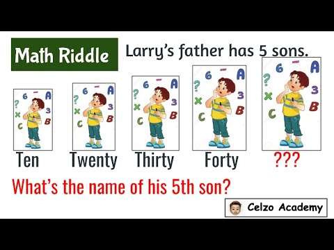 IQ Test for the Genius! Larry's Father Has 5 Sons What’s The Name of