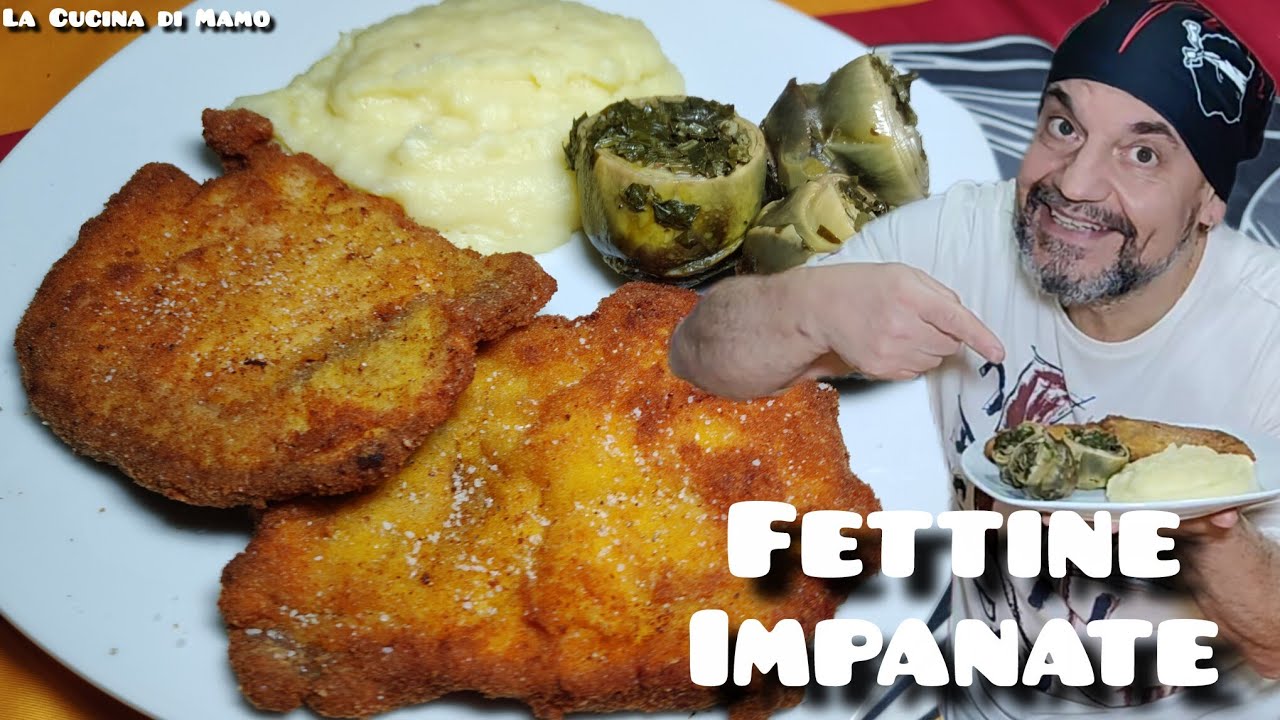 Fettine impanate croccanti fuori e tenere dentro 