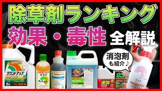 除草剤の人気ランキング【毒性解説】保存版