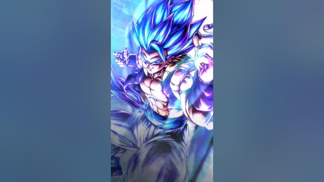 Just a simple Gogeta Blue Wallpaper I made for AMOLED screens :  r/DragonballLegends