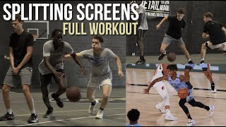 Learn to Split a Ball Screen with EASE! ⚡️FULL Workout for Guards
