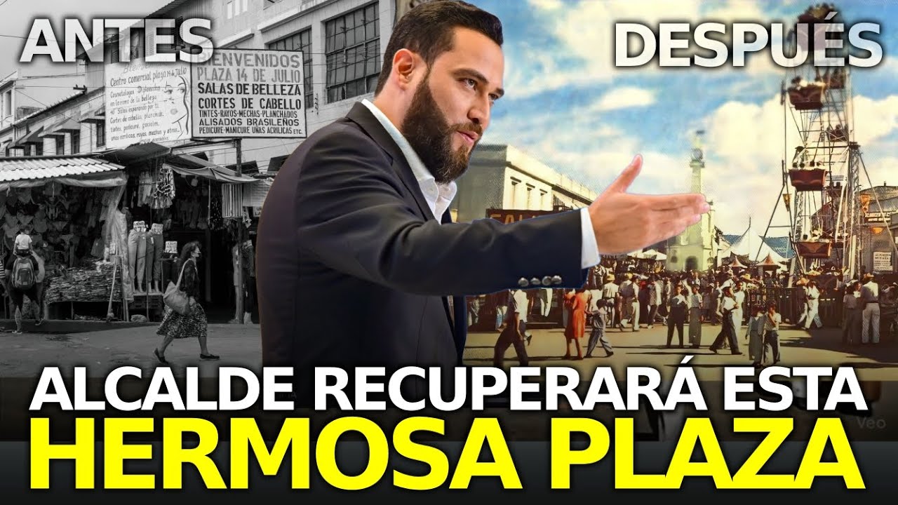 Alcalde Recupera Joya Perdida: ¡Plaza 14 de Julio Renace!