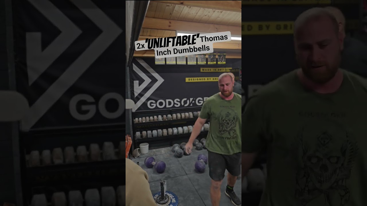 Not 1, but 2 unliftable dumbbells!!VERY soft lockout, but this is after 2 back-to-back competitions!