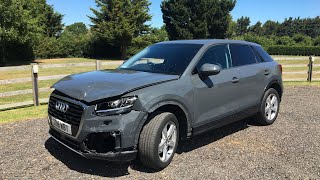 WE BOUGHT A £16,000 2018 AUDI Q2 REPAIRABLE CRASH DAMAGED SALVAGE