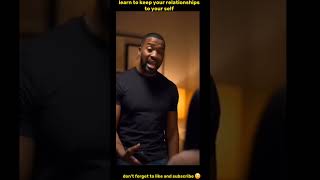 telling your friends everything about your man only ruins your home 💔😌