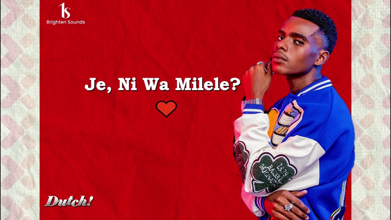 Watch Dutch - Milele (Lyric Video) on YouTube Watch Dutch - Milele (Lyric Video) on YouTube