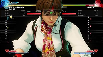 Nash V Trigger 1 Anti Air Combo