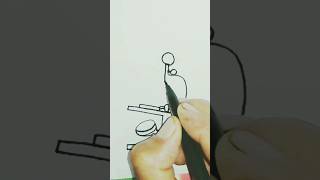 Easy Drawing of Microscope