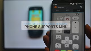 How To Check Android Phone If MHL Screen Mirroring Supported