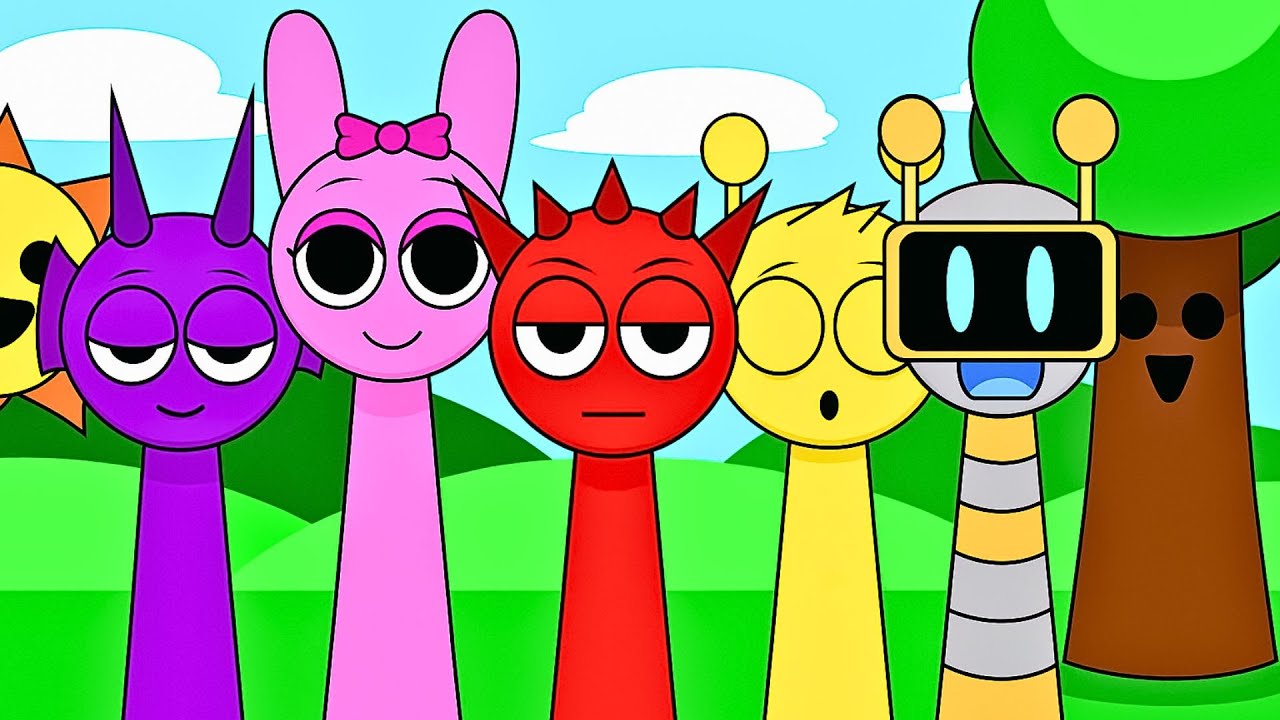 Забавный Sprunky Music Making — игра Spoonky (4K Full HD 60 кадров в секунду)