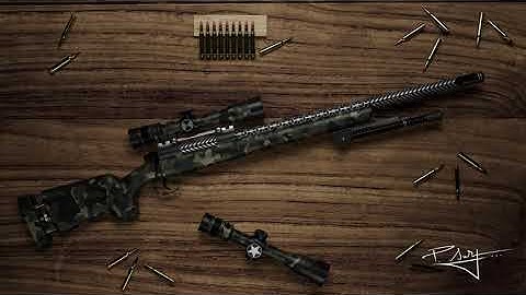 M24 Skin - 3D Model Breakdown