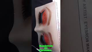 Beginners Eye Makeup Tutorial/How To Apply Glitter Smokey Eyeshadow shorts shortsfeed glittereye