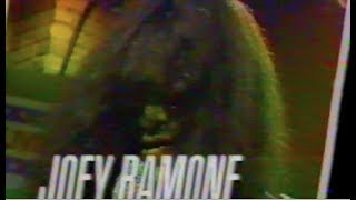Joey Ramone Interview 1989 on MTV The Week In Rock RARE RAMONES FOOTAGE