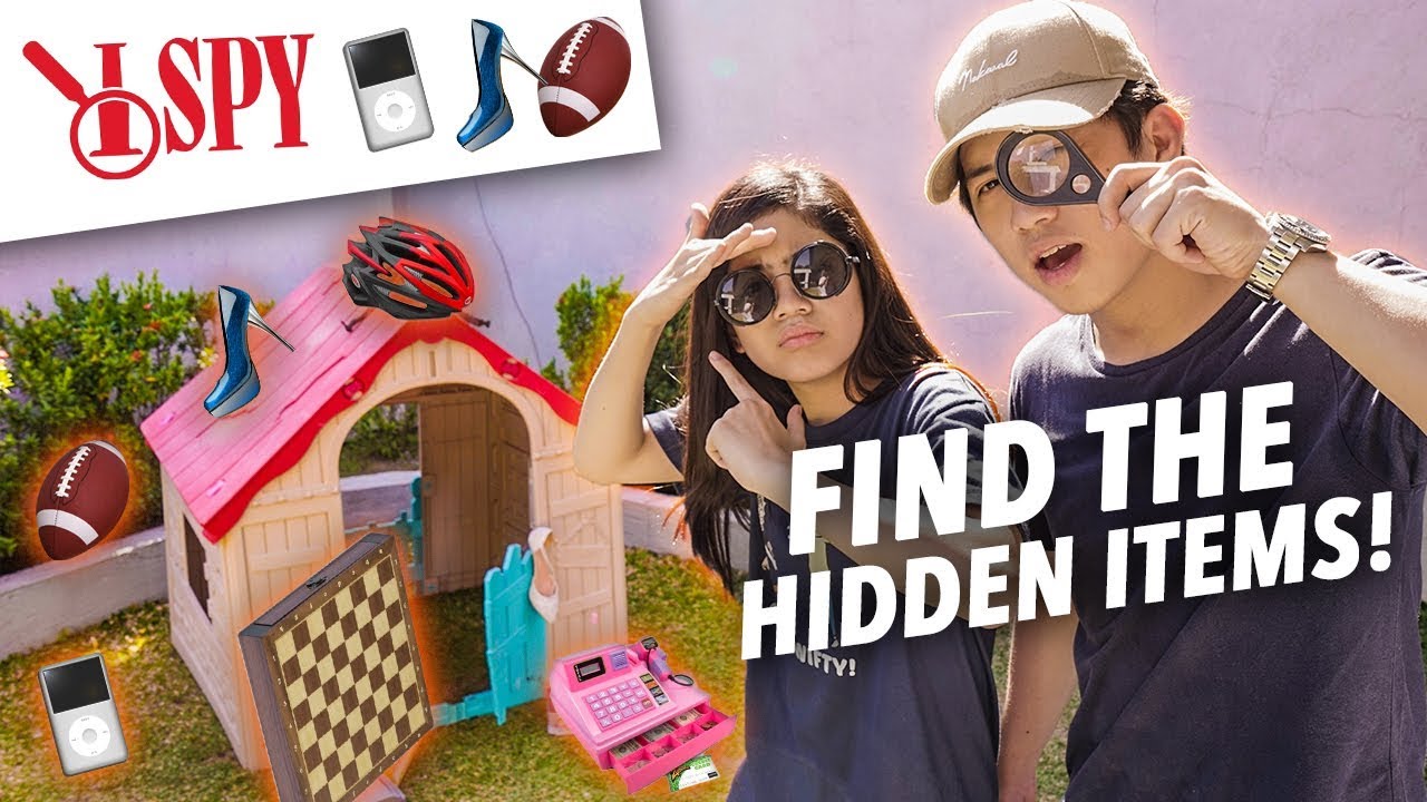 Найди спрятанные предметы! (Я ШПИОН) | Ранц и Ниана