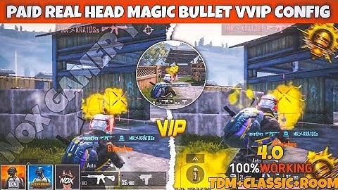 BGMI 4.0🚀MAGIC BULLET TRACKING AUTOHEADSHOT CONFIG FILE | HIGH DAMAGE AIMBOT CONFIG 4.0