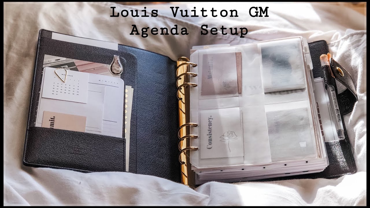 Louis Vuitton Monogram Large Ring GM Agenda Review & 2023 Planner Setup