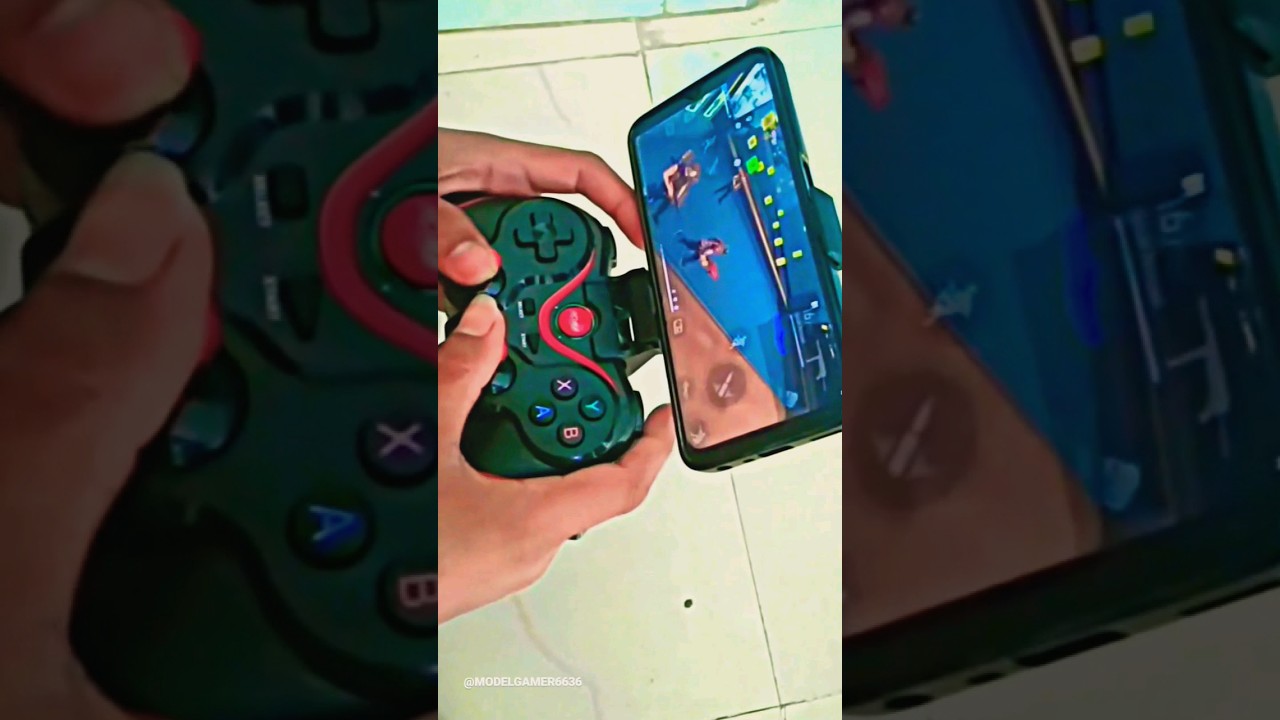 mobile gaming pad wireless X3 Gaming pad 🥵😎😱__free fire 🔥 shot