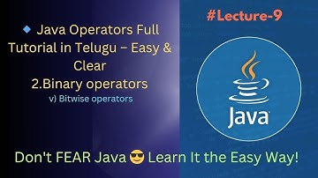 Bitwise Operators in Java Explained with Examples and Binary Calculations