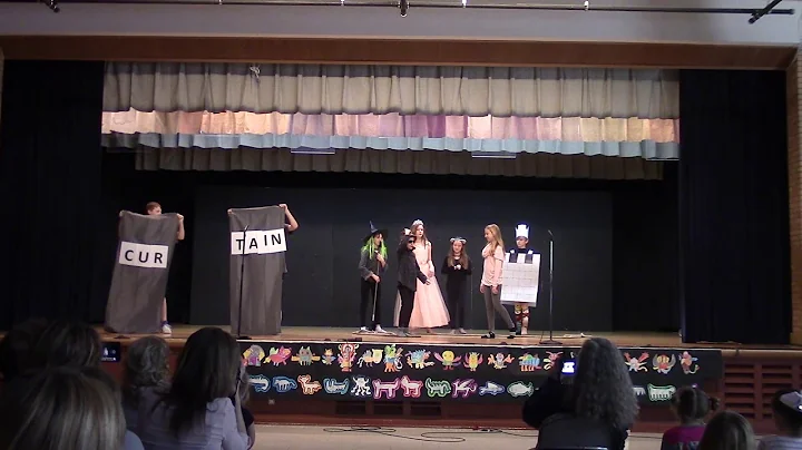 Topeka Collegiate School 5th grade play, Mr. Fahnestock, March 2018