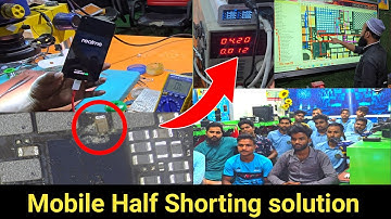 Mobile Half Shorting Solution | How to Find Half Shorting Problem