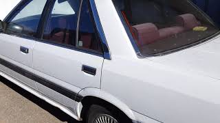 Nissan Skyline Rare 5F manual R31 Red interior FJR31 G Limited Edition