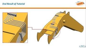 NX Mechanical Routing : Create Linear Path, Duplicate Path & Apply Hydraulic Pipes