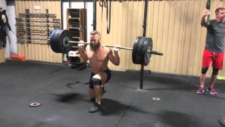 Jared stevens 315x12 lunges