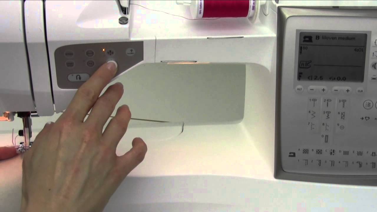 Husqvarna Viking Topaz 20 13 Needle Positions - YouTube