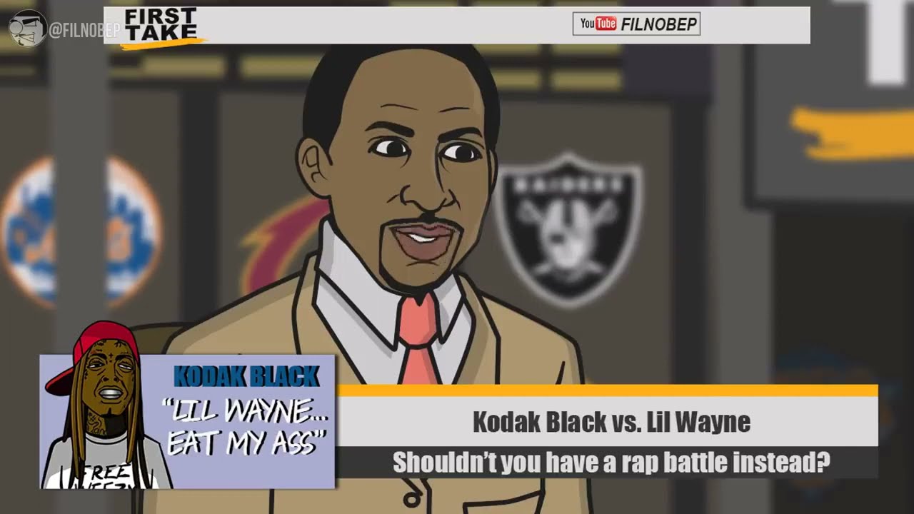 Kodak Black fight Lil Wayne (w/ Stephen A Smith)