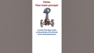 Vortex Flow Meter Principle | Working of Vortex Flow Meter Explained