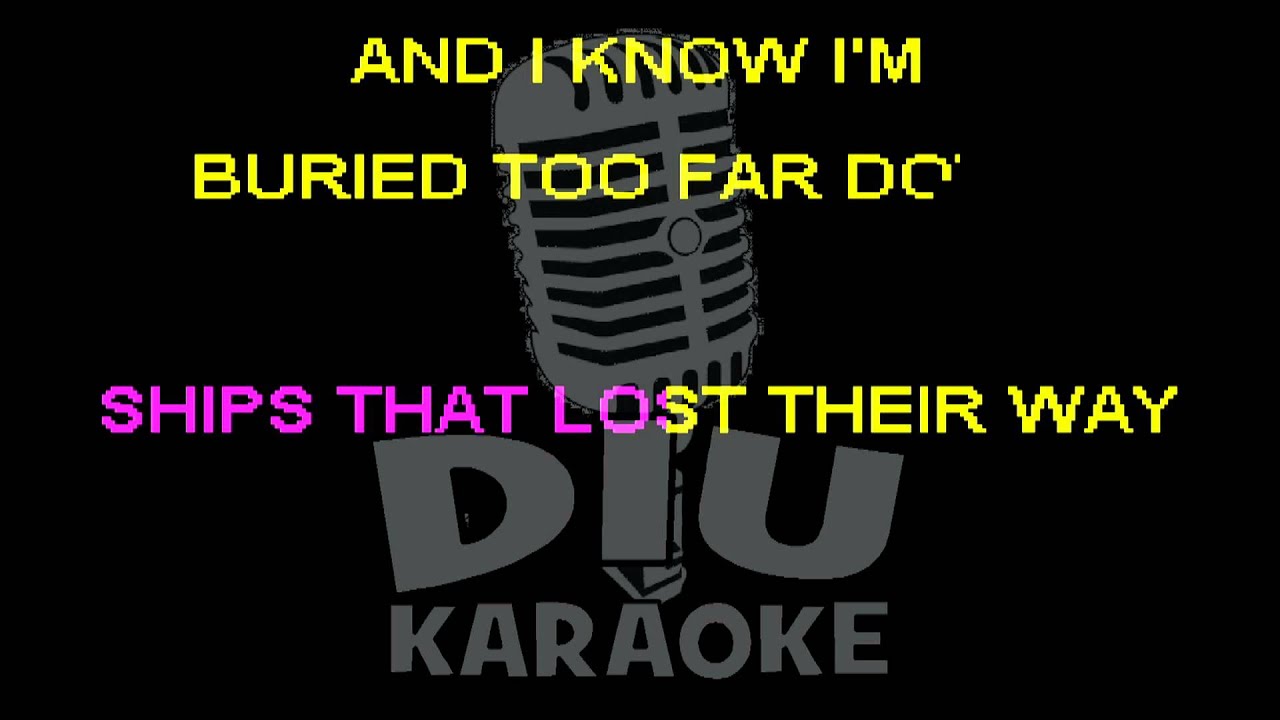 Story Of The Year Dive Right In (Karaoke Video) YouTube