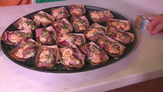 Dean makes Rueben Nachos for the WGN Morning News St Patrick's Party