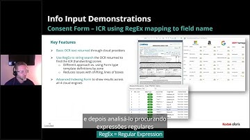 KODAK Info Input Solution Demo: Reconhecimento de Escrita ICR