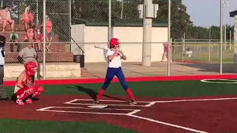Bella Luckey Homerun Hit
