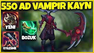 S13 Darkin Çağı Başlıyor! Vampir Darkin Kayn 550 AD Q Skili 1.5 Saniye Bekleme Süresi 😮