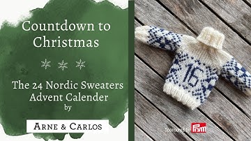 Christmas Countdown by ARNE & CARLOS and our 2021Mini Nordic Sweaters Advent Calendar - 16.12