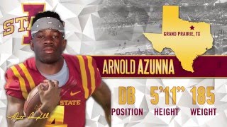 2016 Iowa State Football National Signing Day: Arnold Azunna