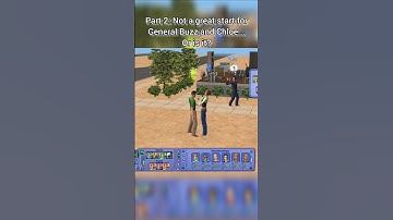 General Buzz and Chloe first date | Strangetown | The Sims 2