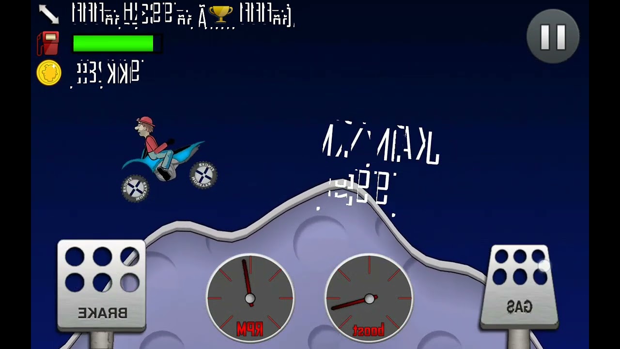 hill climb racing наоборот купил мотоцикл