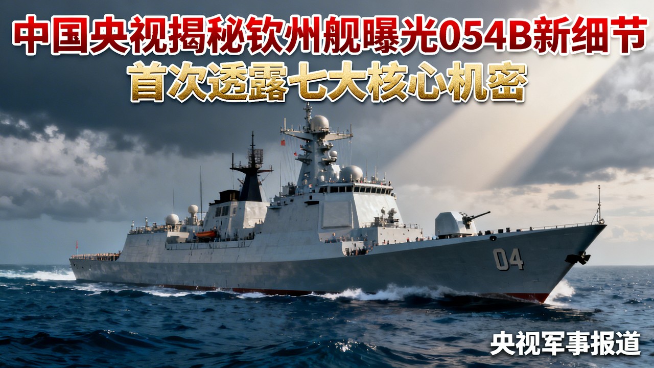 中国央视揭秘钦州舰曝光054B新细节 首次透露七大核心机密#軍事科普 #軍事戰爭 #漲知識 - YouTube