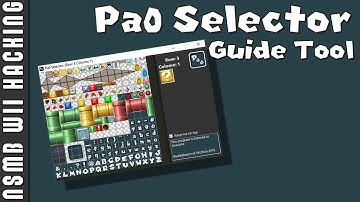 Pa0 Selector (NSMB Wii Hacking Tool)